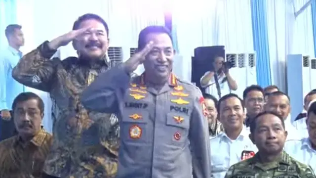 Presiden Prabowo Goda Kapolri dan Jaksa Agung