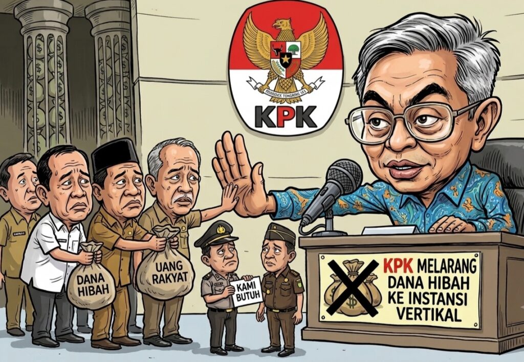 KPK Melarang Kepala Daerah Beri Dana Hibah ke Instansi Vertikal