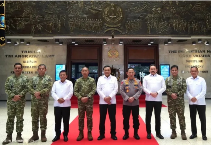 Silaturahmi Pimpinan TNI, Polri, BIN dan Kejaksaan Agung, Menko Polkam: Perkuat Komunikasi dan Kebersamaan