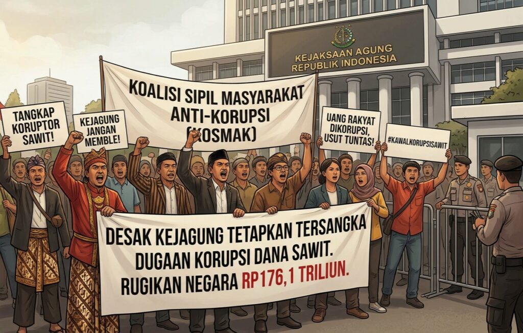KOSMAK Desak Kejagung Tetapkan Tersangka